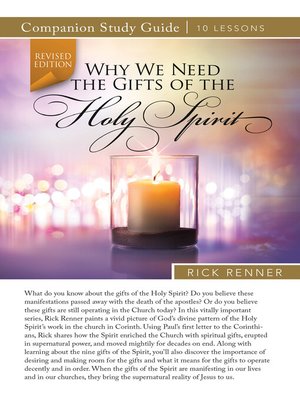 cover image of Why We Need the Gifts of the Holy Spirit Study Guide